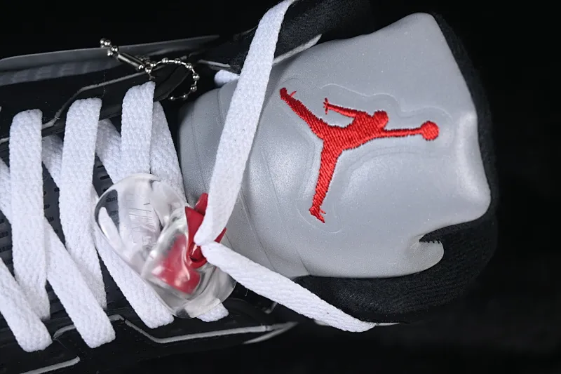 All categories Air Jordan Jordan series basketball shoes Air Jordan 5 TG version Air Jordan 5 Black "Metallic Reimagined" AJ5 Joe 5 black silver first layer basketball shoes HF3975-001